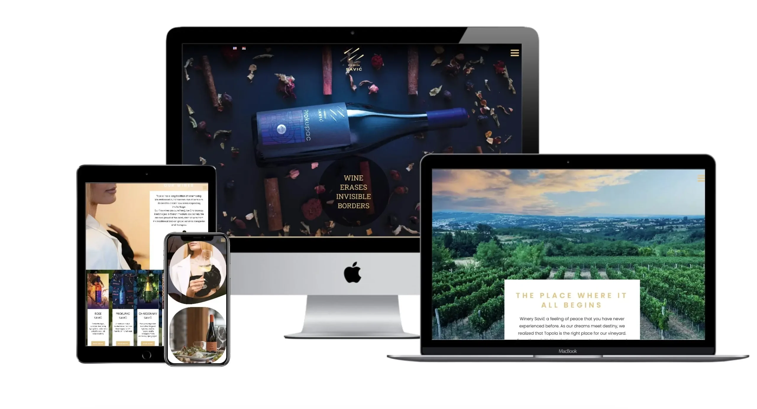 Winery Website Design and Development